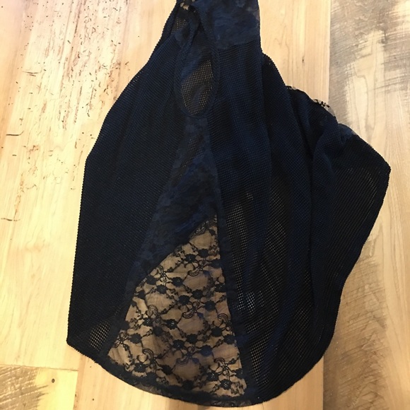 NWT VOCAL SHEER LACE SEXY tunic TANK top SM-XXL - Picture 5 of 5